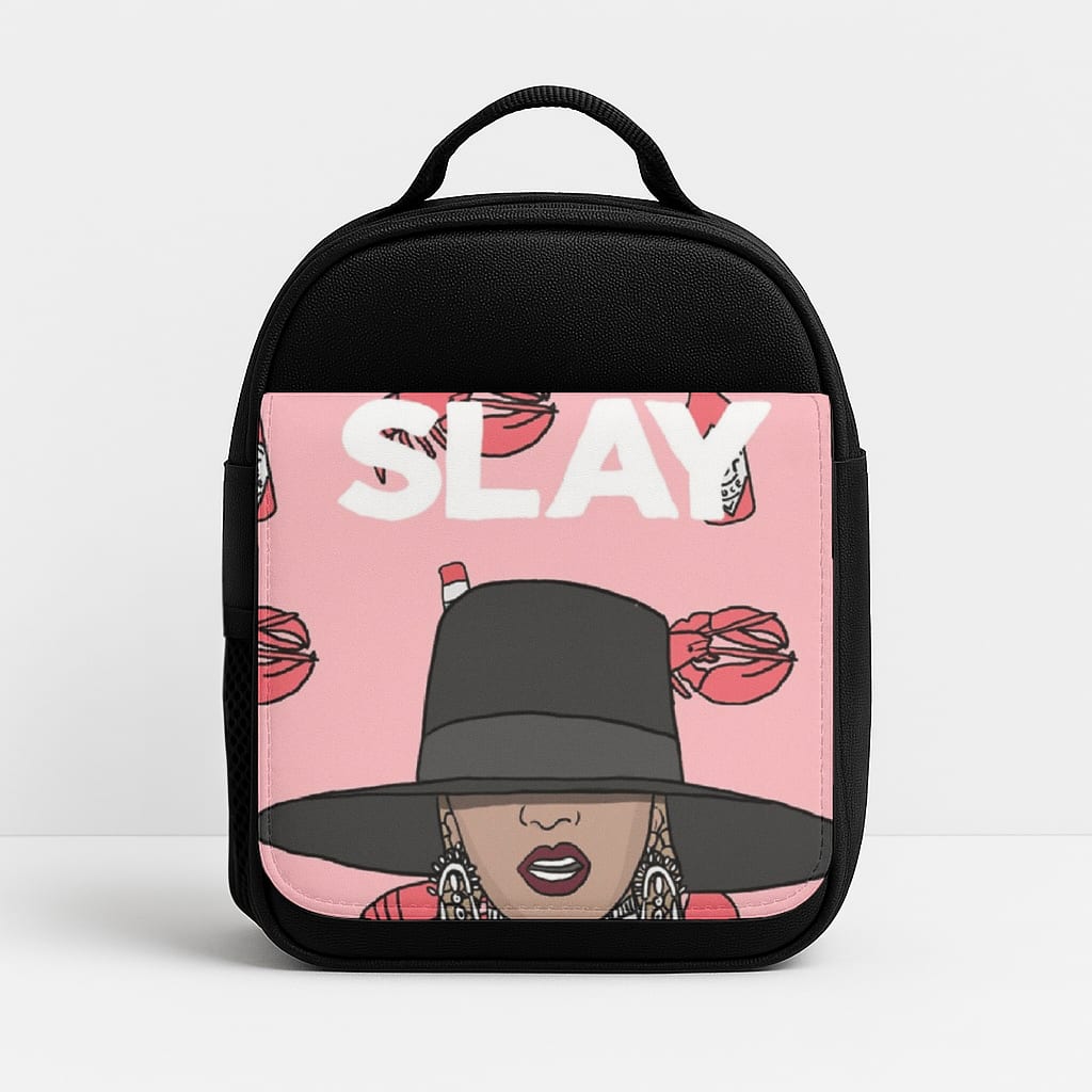 Slay - Queen B Cartoon Insulated Lunchbox