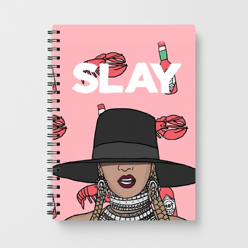 Slay - Beyonce Cartoon Notebook - Fun Cases