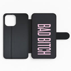 Bad Bitch - Queen B Flip Wallet Phone Case