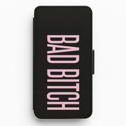 Bad Bitch - Queen B Flip Wallet Phone Case 1
