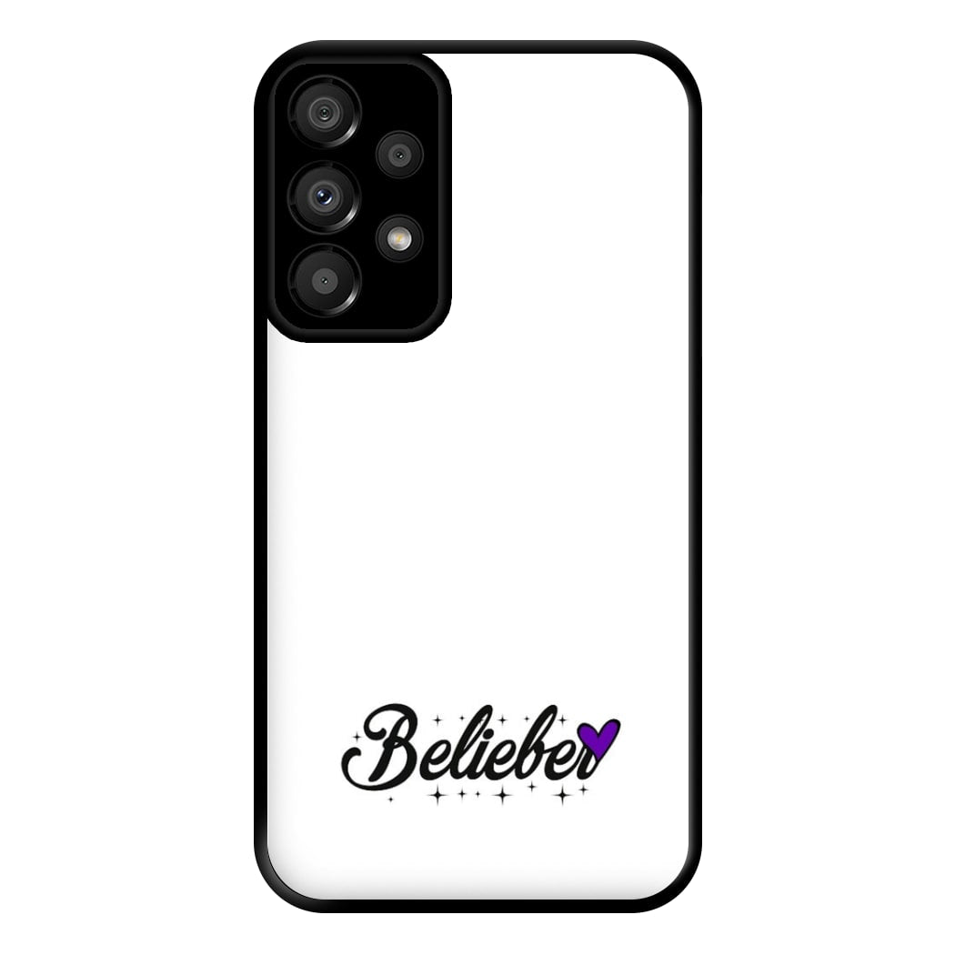 Belieber Signature - Bieber Phone Case for Galaxy A33