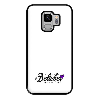 Belieber Signature - Bieber Phone Case for Galaxy S9 Plus