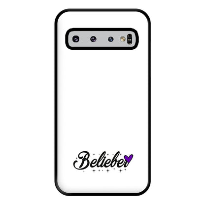 Belieber Signature - Bieber Phone Case for Galaxy S10 Plus