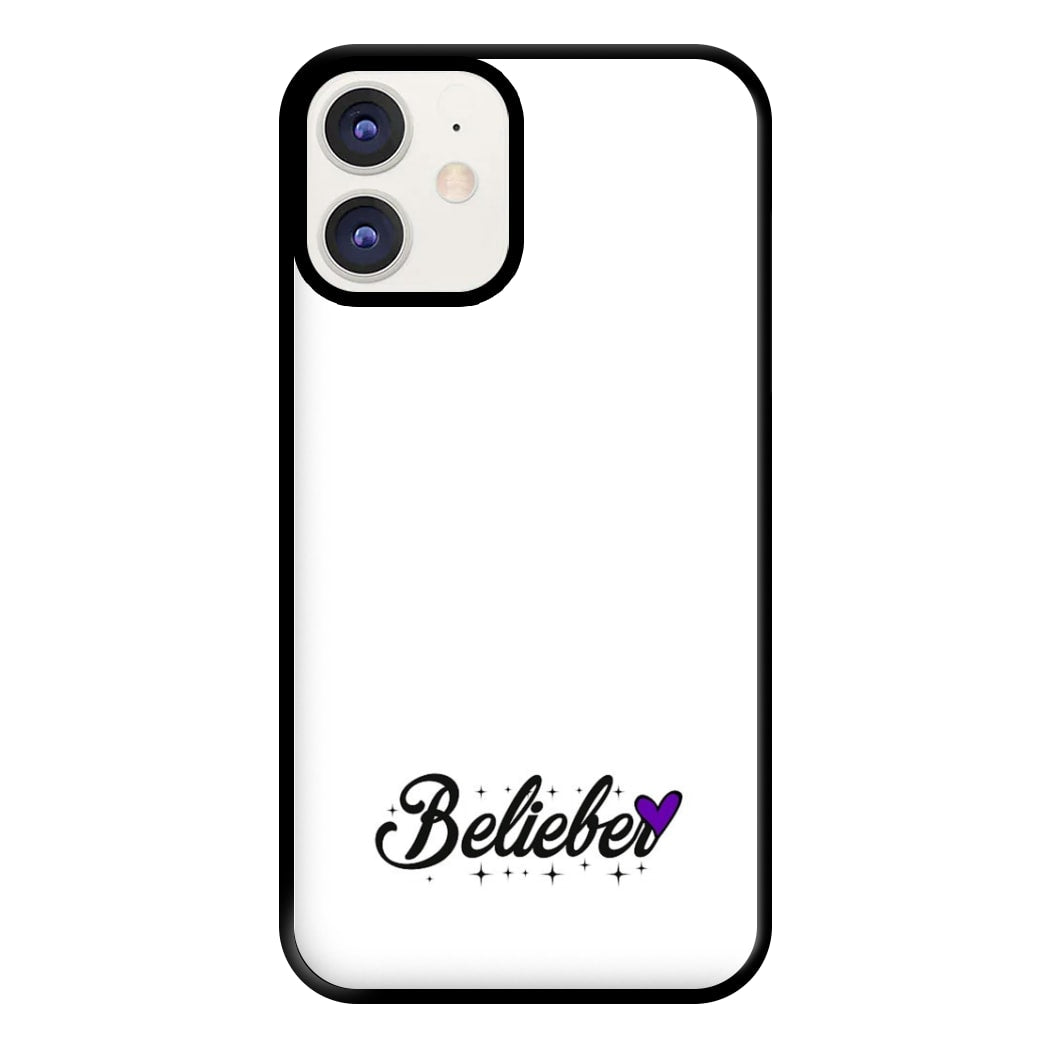 Belieber Signature - Bieber Phone Case for iPhone 12 / 12 Pro