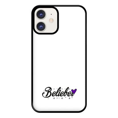 Belieber Signature - Bieber Phone Case for iPhone 12 / 12 Pro