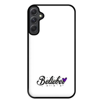 Belieber Signature - Bieber Phone Case for Galaxy A34