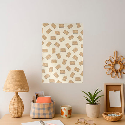 Custard Creams - Biscuits Patterns Art Print