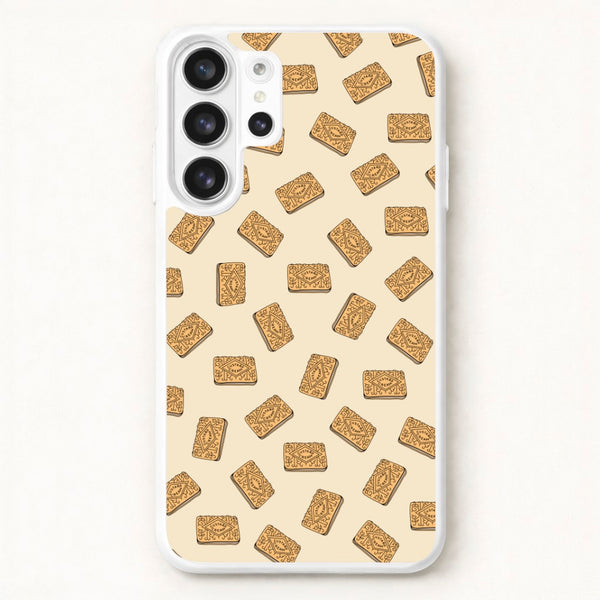 Custard Creams - Biscuits Patterns Phone Case for Galaxy S26 Ultra