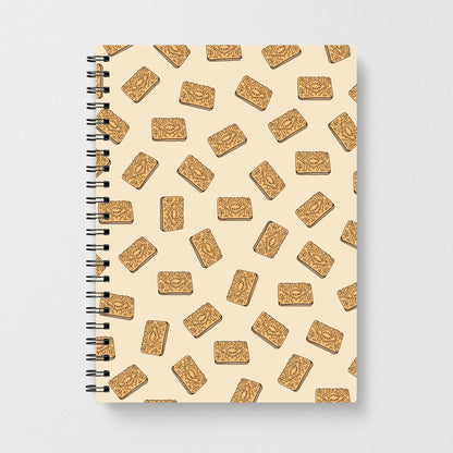 Custard Creams - Biscuits Patterns Notebook