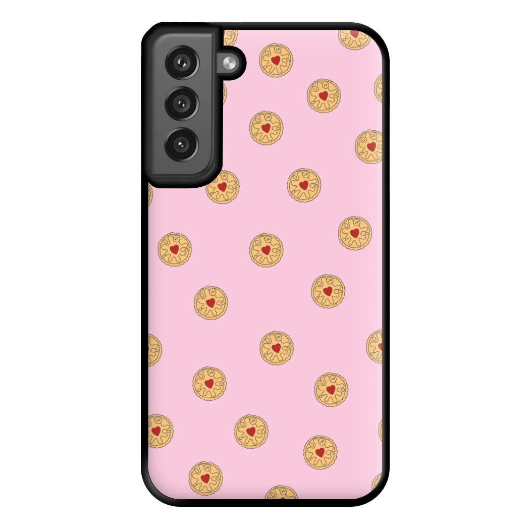 Jammy Doggers - Biscuits Patterns Phone Case for Galaxy S21FE