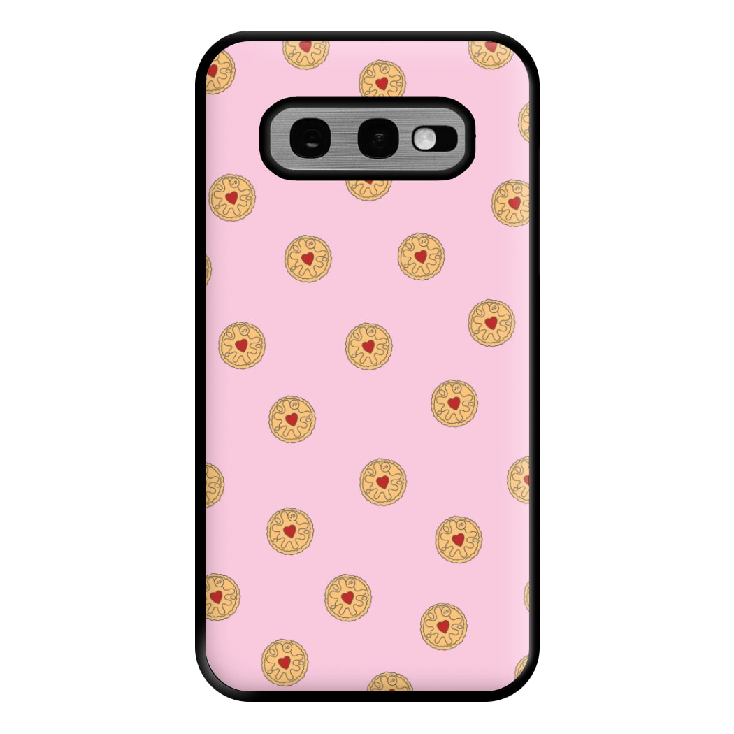 Jammy Doggers - Biscuits Patterns Phone Case for Galaxy S10e