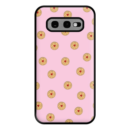 Jammy Doggers - Biscuits Patterns Phone Case for Galaxy S10e