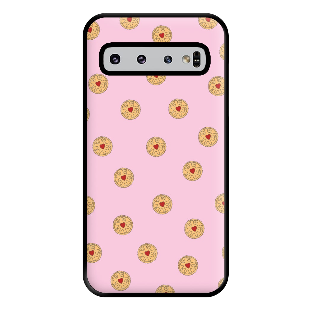 Jammy Doggers - Biscuits Patterns Phone Case for Galaxy S10 Plus