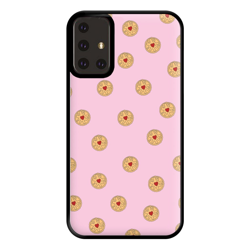 Jammy Doggers - Biscuits Patterns Phone Case for Galaxy A71