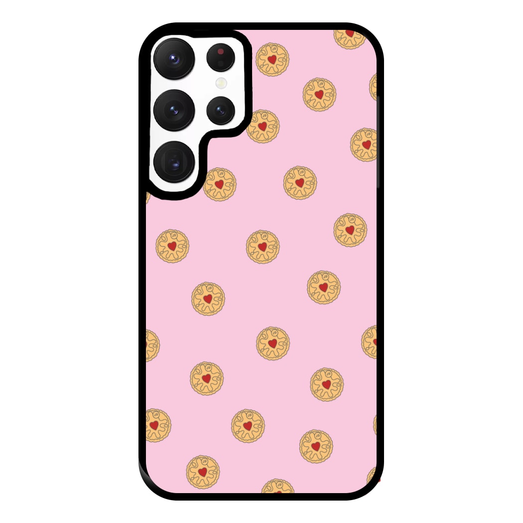 Jammy Doggers - Biscuits Patterns Phone Case for Galaxy S22 Ultra