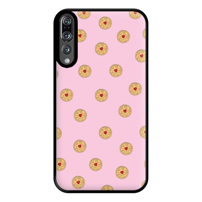 Jammy Doggers - Biscuits Patterns Phone Case for Huawei P20 Pro