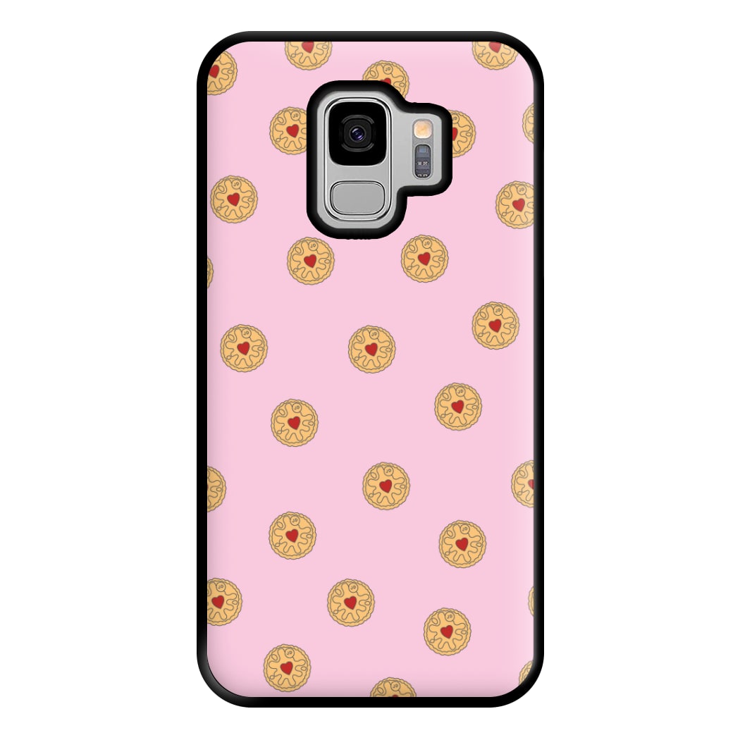 Jammy Doggers - Biscuits Patterns Phone Case for Galaxy S9 Plus