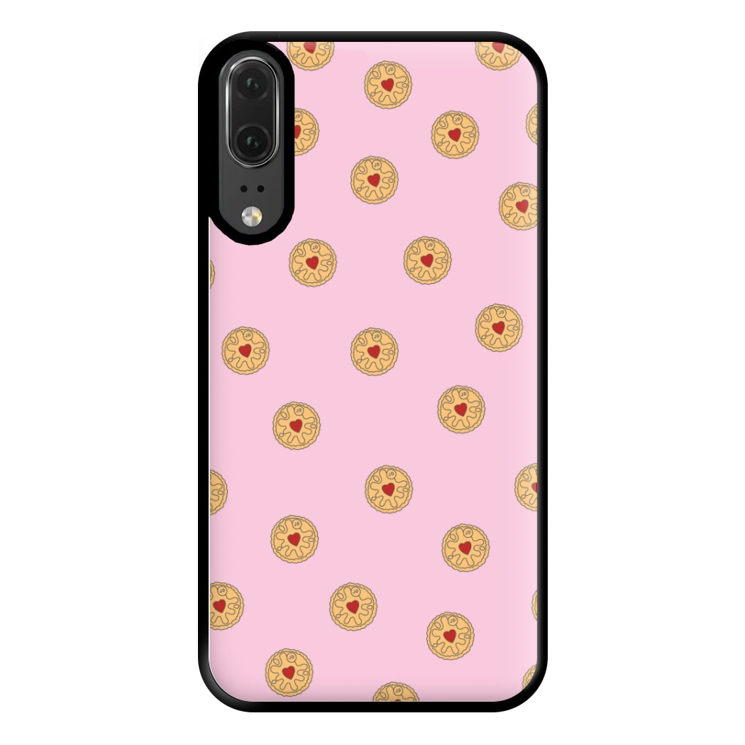 Jammy Doggers - Biscuits Patterns Phone Case for Huawei P20