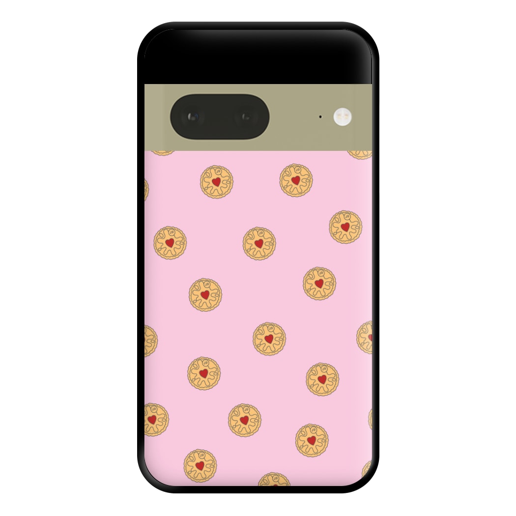 Jammy Doggers - Biscuits Patterns Phone Case for Google Pixel 7a