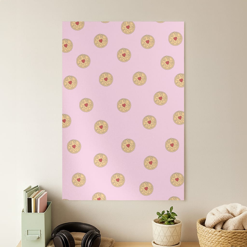 Jammy Doggers - Biscuits Patterns Poster