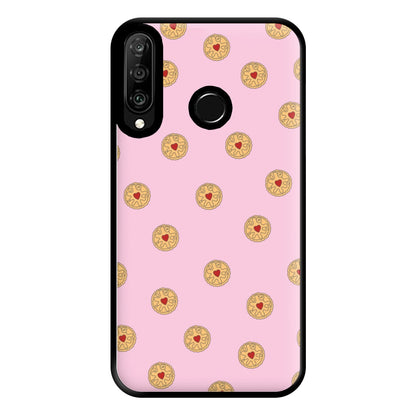 Jammy Doggers - Biscuits Patterns Phone Case for Huawei P30 Lite