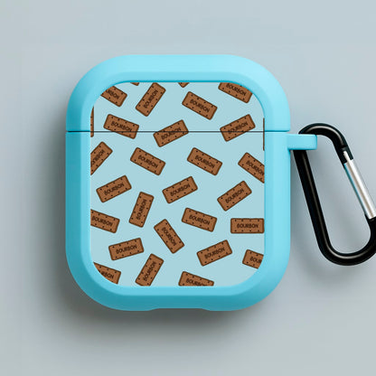 Bourbons - Biscuits Patterns Blue AirPods Case