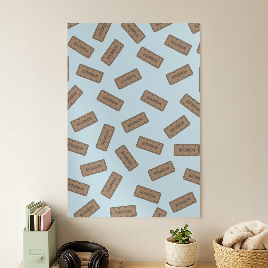 Bourbons - Biscuits Patterns Poster