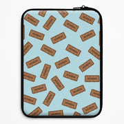 Bourbons - Biscuits Patterns Laptop Sleeve 2