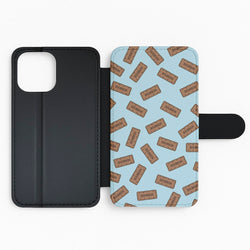 Bourbons - Biscuits Patterns Flip / Wallet Phone Case