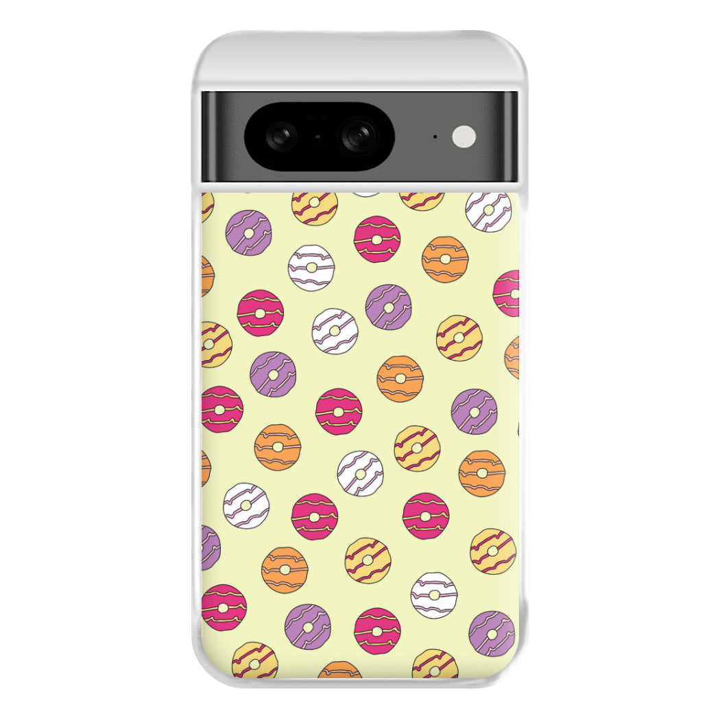 Party Rings - Biscuits Patterns Phone Case for Google Pixel 8