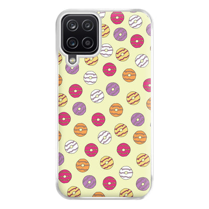 Party Rings - Biscuits Patterns Phone Case for Galaxy A12