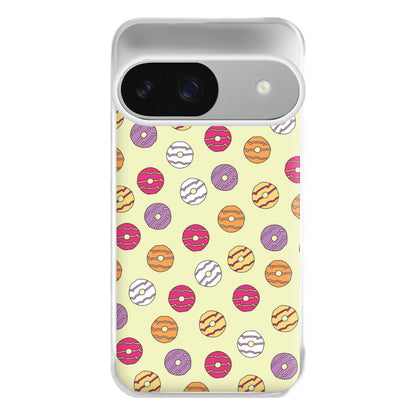 Party Rings - Biscuits Patterns Phone Case for Google Pixel 9 / 9 Pro