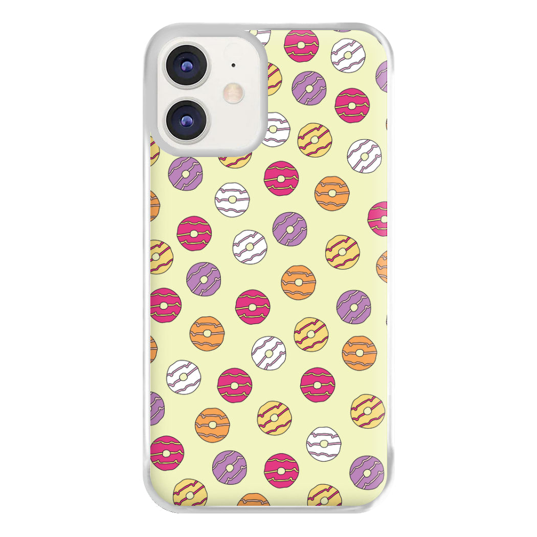 Party Rings - Biscuits Patterns Phone Case for iPhone 12 / 12 Pro