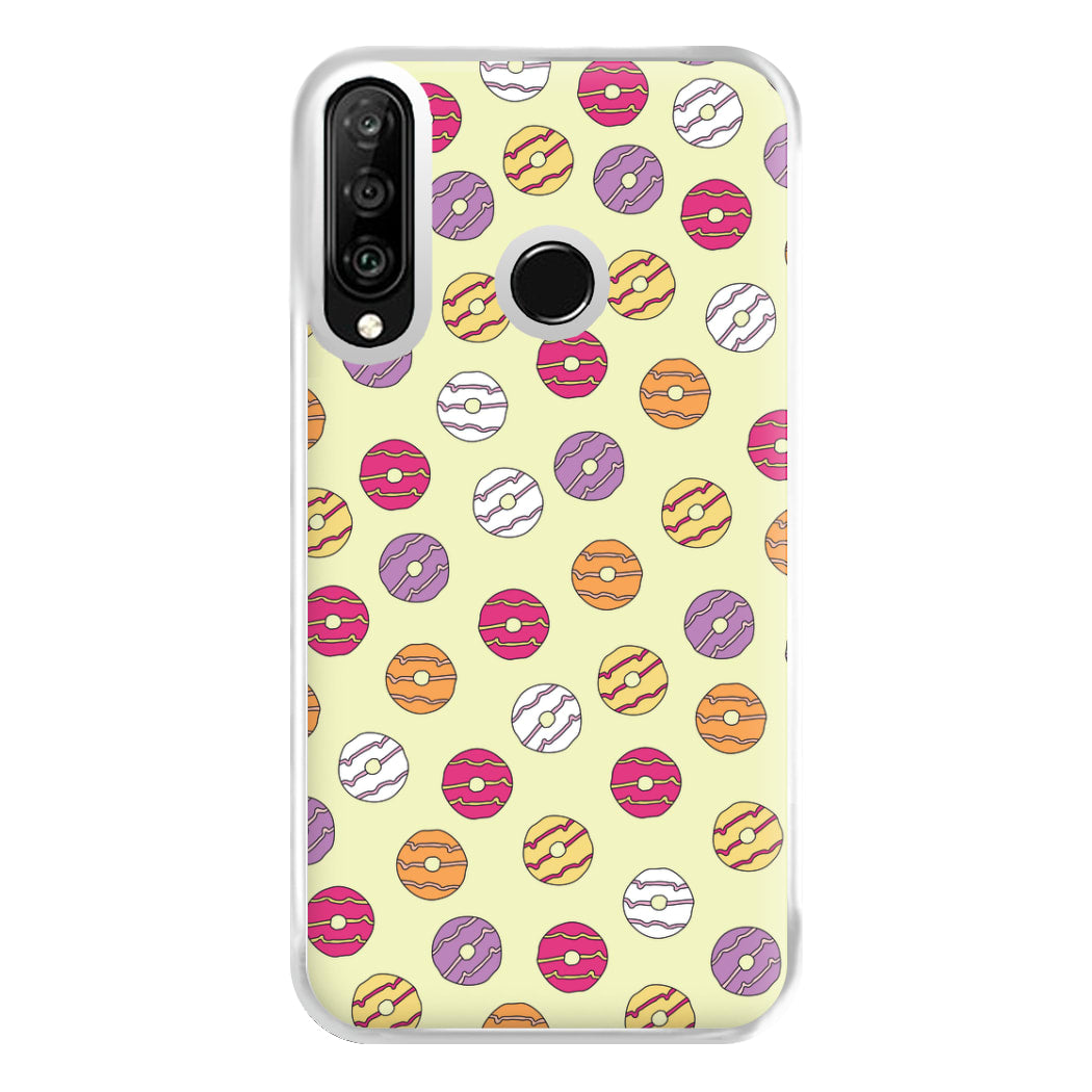 Party Rings - Biscuits Patterns Phone Case for Huawei P30 Lite