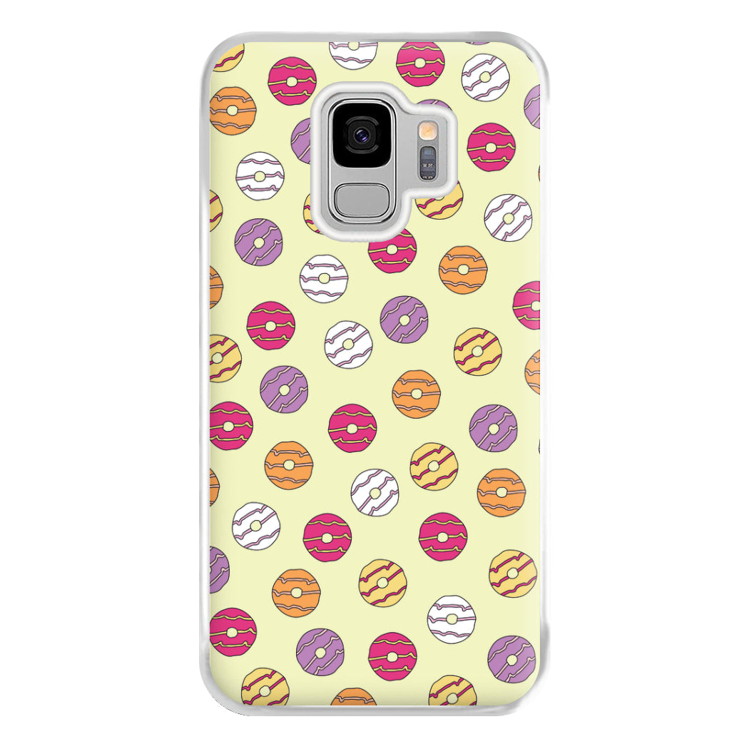 Party Rings - Biscuits Patterns Phone Case for Galaxy S9 Plus