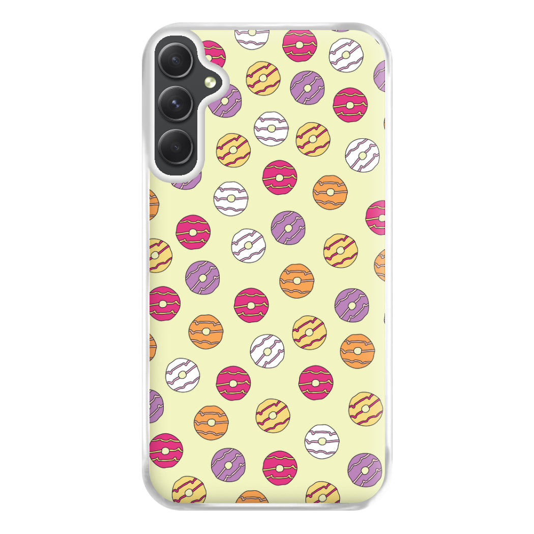 Party Rings - Biscuits Patterns Phone Case for Galaxy A54