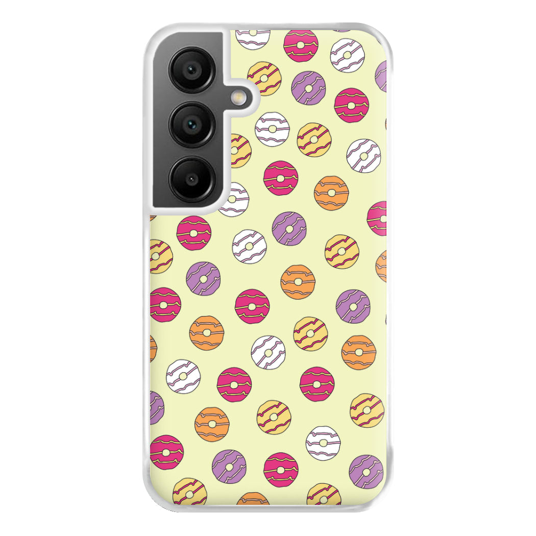 Party Rings - Biscuits Patterns Phone Case for Galaxy A55