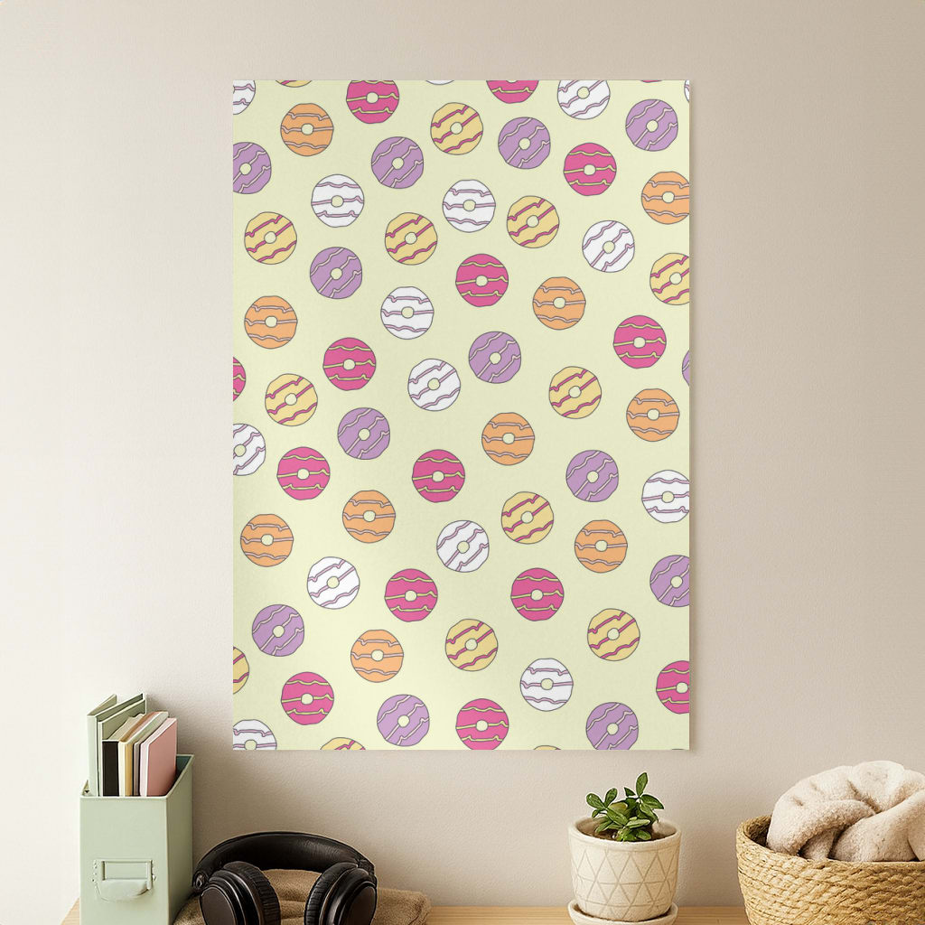 Party Rings - Biscuits Patterns Poster