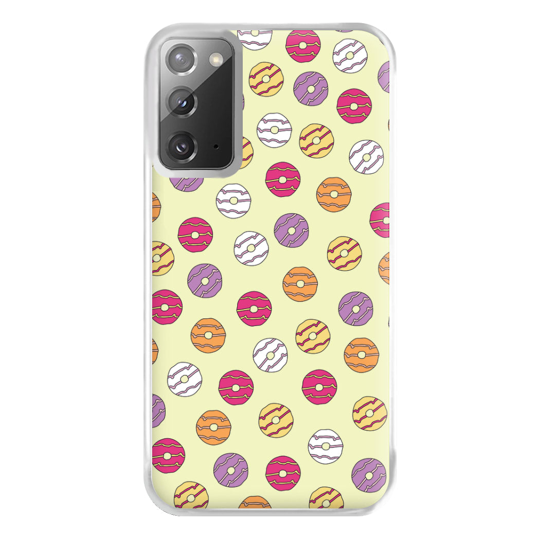 Party Rings - Biscuits Patterns Phone Case for Galaxy Note 20 Ultra