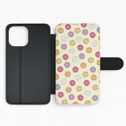Party Rings - Biscuits Patterns Flip / Wallet Phone Case 2