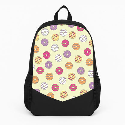 Party Rings - Biscuits Patterns Large Backpack