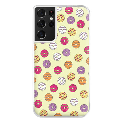 Party Rings - Biscuits Patterns Phone Case for Galaxy S21 Ultra