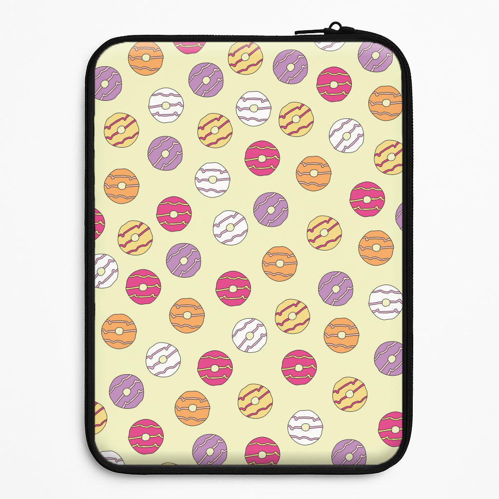 Party Rings - Biscuits Patterns Universal Laptop Sleeve