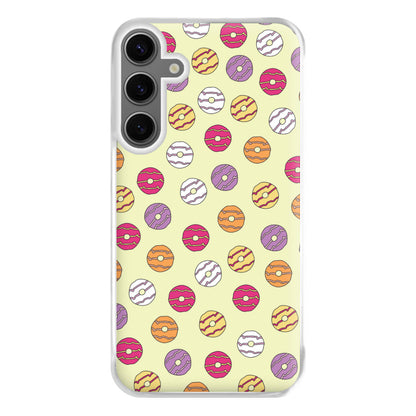 Party Rings - Biscuits Patterns Phone Case for Galaxy S24FE