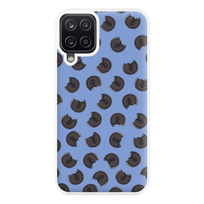 Oreos - Biscuits Patterns Phone Case for Galaxy A12