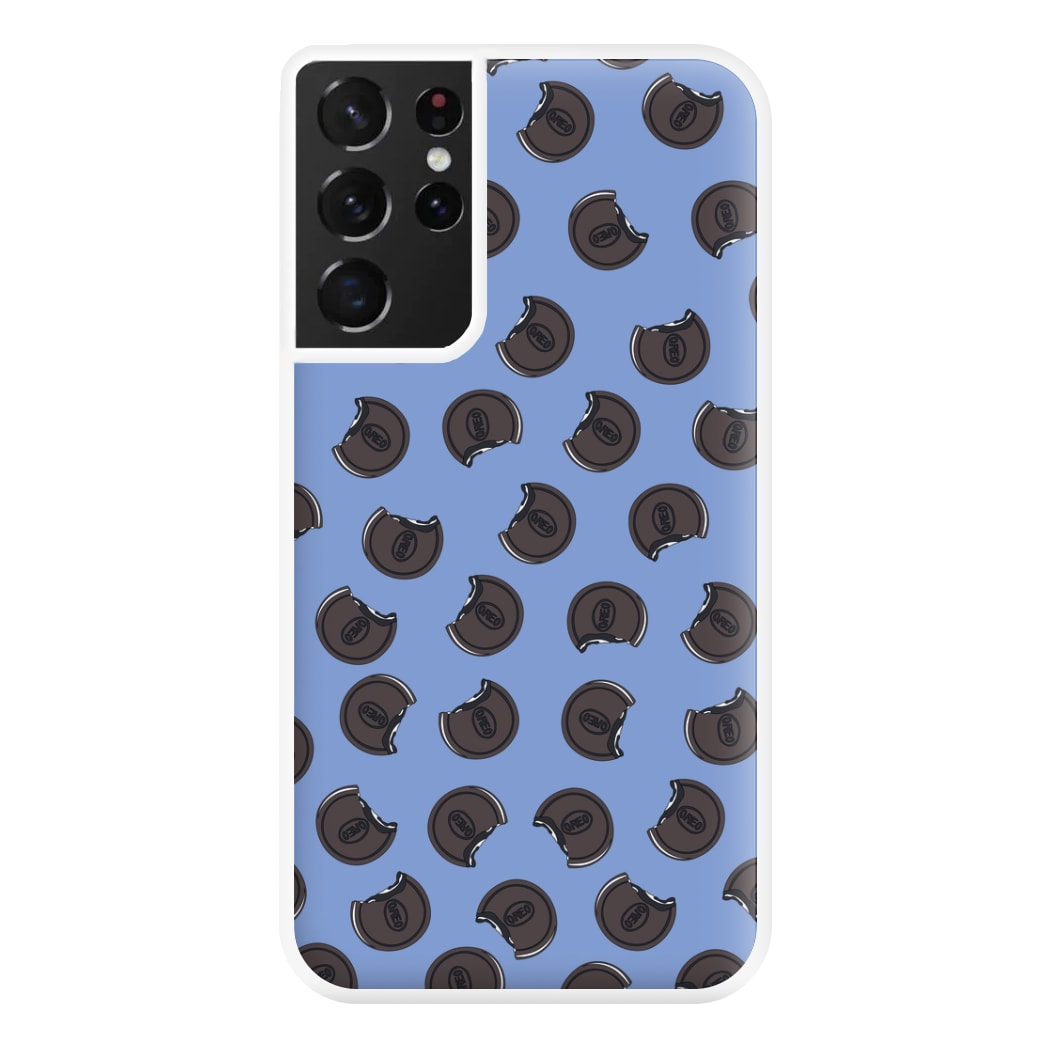 Oreos - Biscuits Patterns Phone Case for Galaxy S21 Ultra