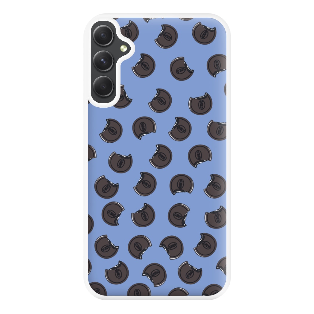 Oreos - Biscuits Patterns Phone Case for Galaxy A34