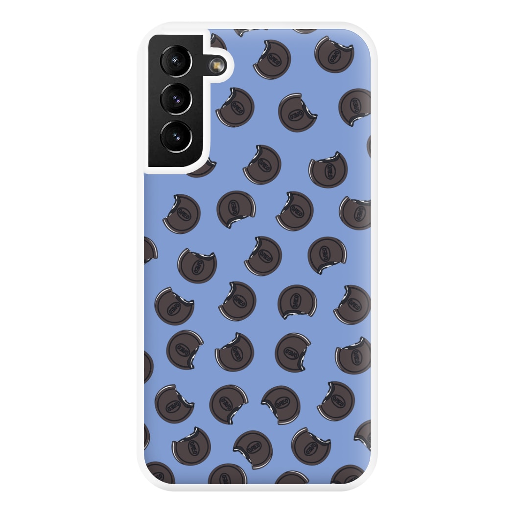 Oreos - Biscuits Patterns Phone Case for Galaxy S21 Plus