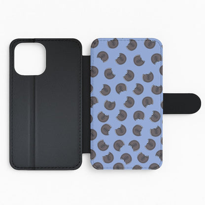 Oreos - Biscuits Patterns Flip Phone Case