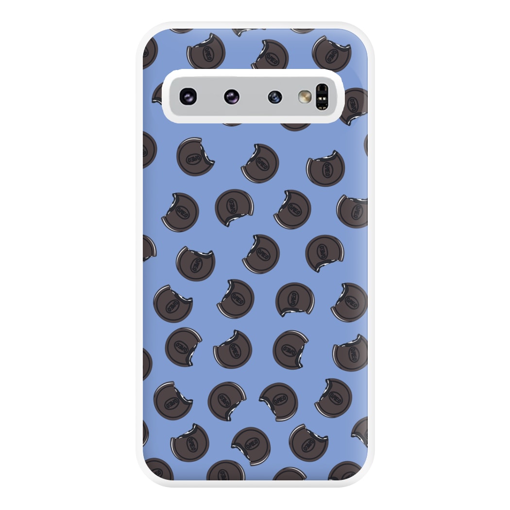 Oreos - Biscuits Patterns Phone Case for Galaxy S10 Plus